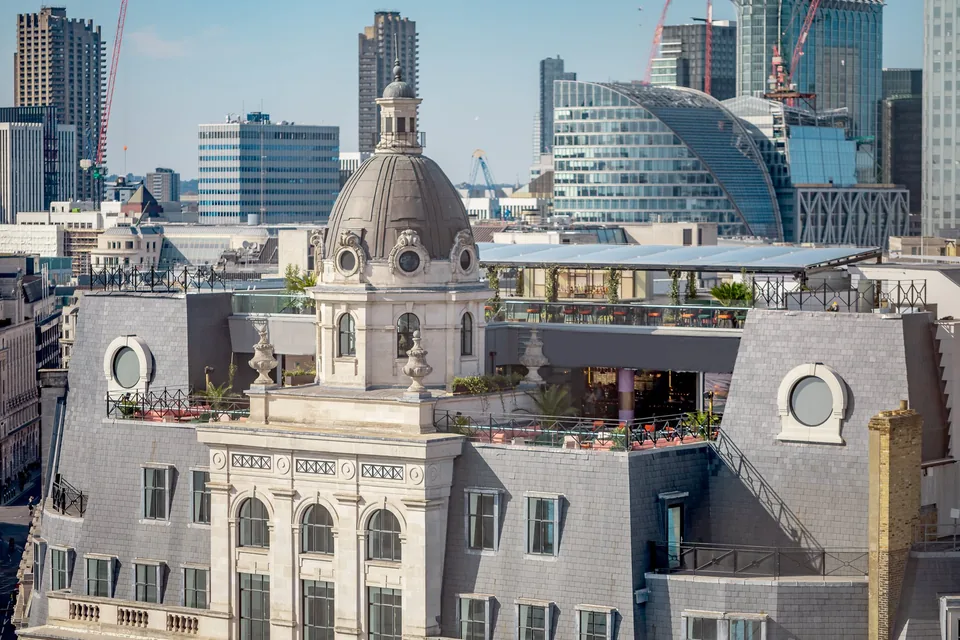 Wagtail rooftop venue in the City of London